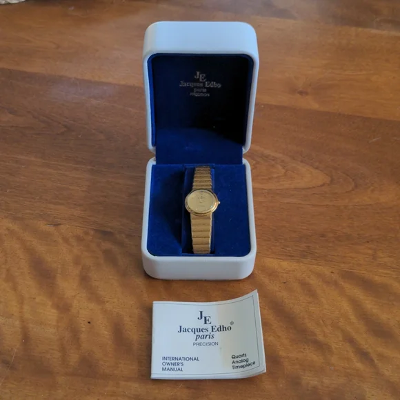 VTG Vintage Jacques Edho Paris Collection Diamand 18k gold